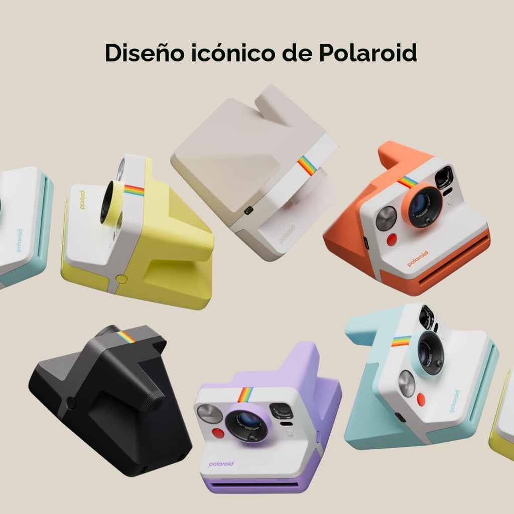 Polaroid Now - Cámara instantánea de tercera generación tipo I + pa...