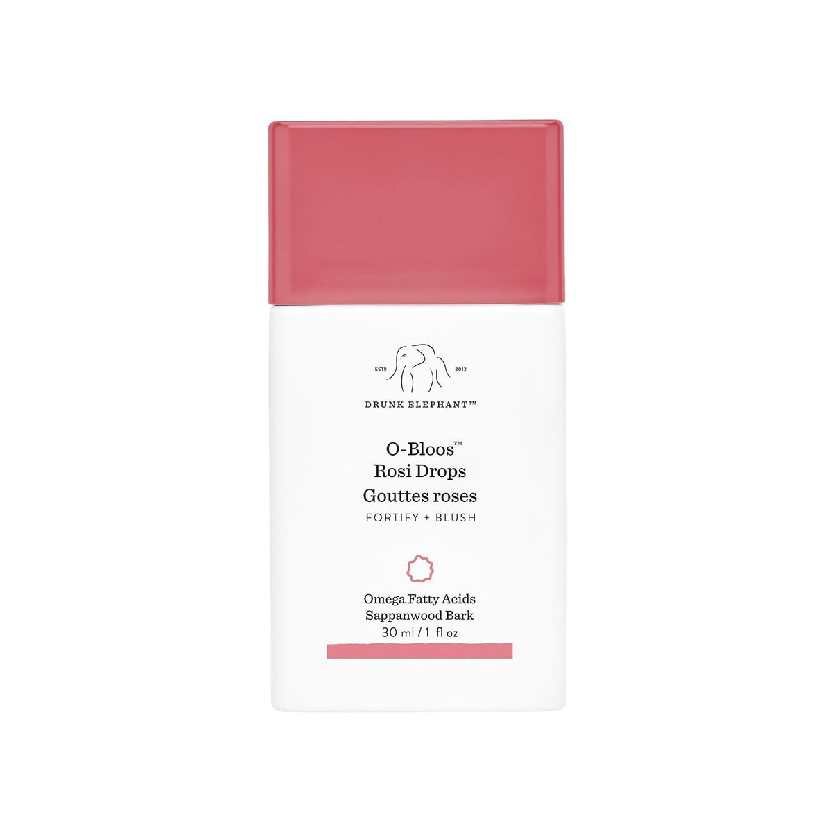 Drunk Elephant O-Bloos Rosi Drops - 1.0 fl oz\/1 fl oz - Gotas de s...