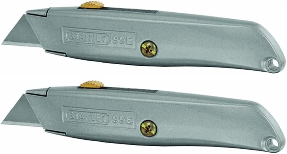 Stanley Cuchillo utilitario, paquete de 2 \u2013 6 pulgadas Classic...