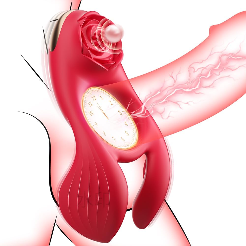 Anillo Vibrador para el Pene para Parejas, Juguete Sexual para Homb...