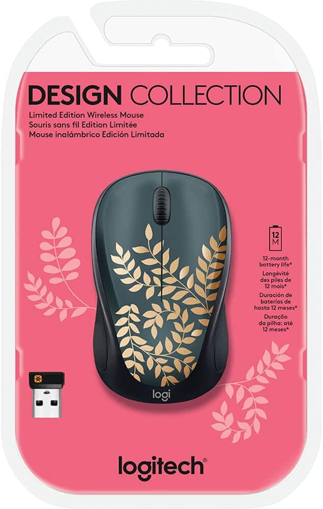 Logitech - Design Collection - Mouse compacto inalámbrico de edició...