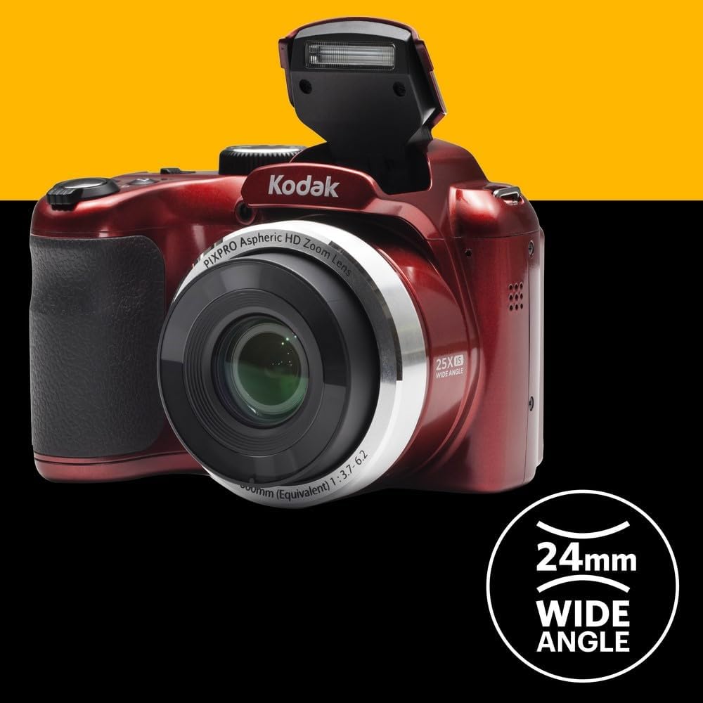 KODAK \u2013 Cámara digital Point &amp; Shoot, pantalla LCD de 3 pu...