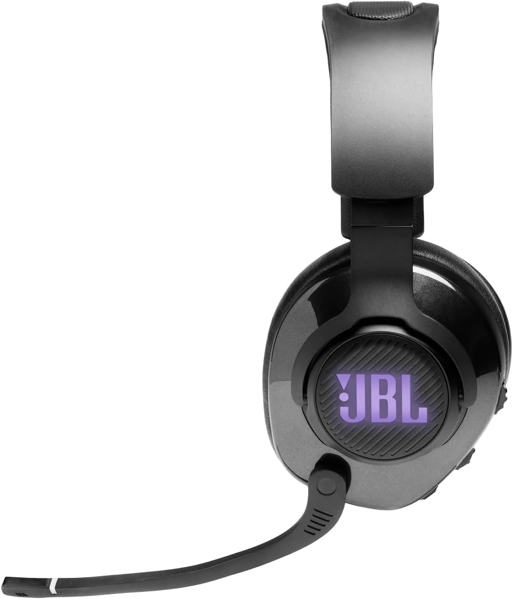 JBL Quantum 400 - Auriculares para juegos con cable sobre la oreja...
