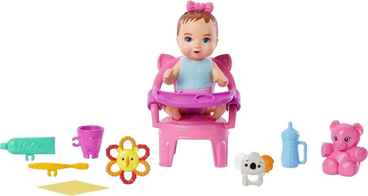 Barbie Skipper Babysitters Inc Baby - Muñeca pequeña y accesorios,...