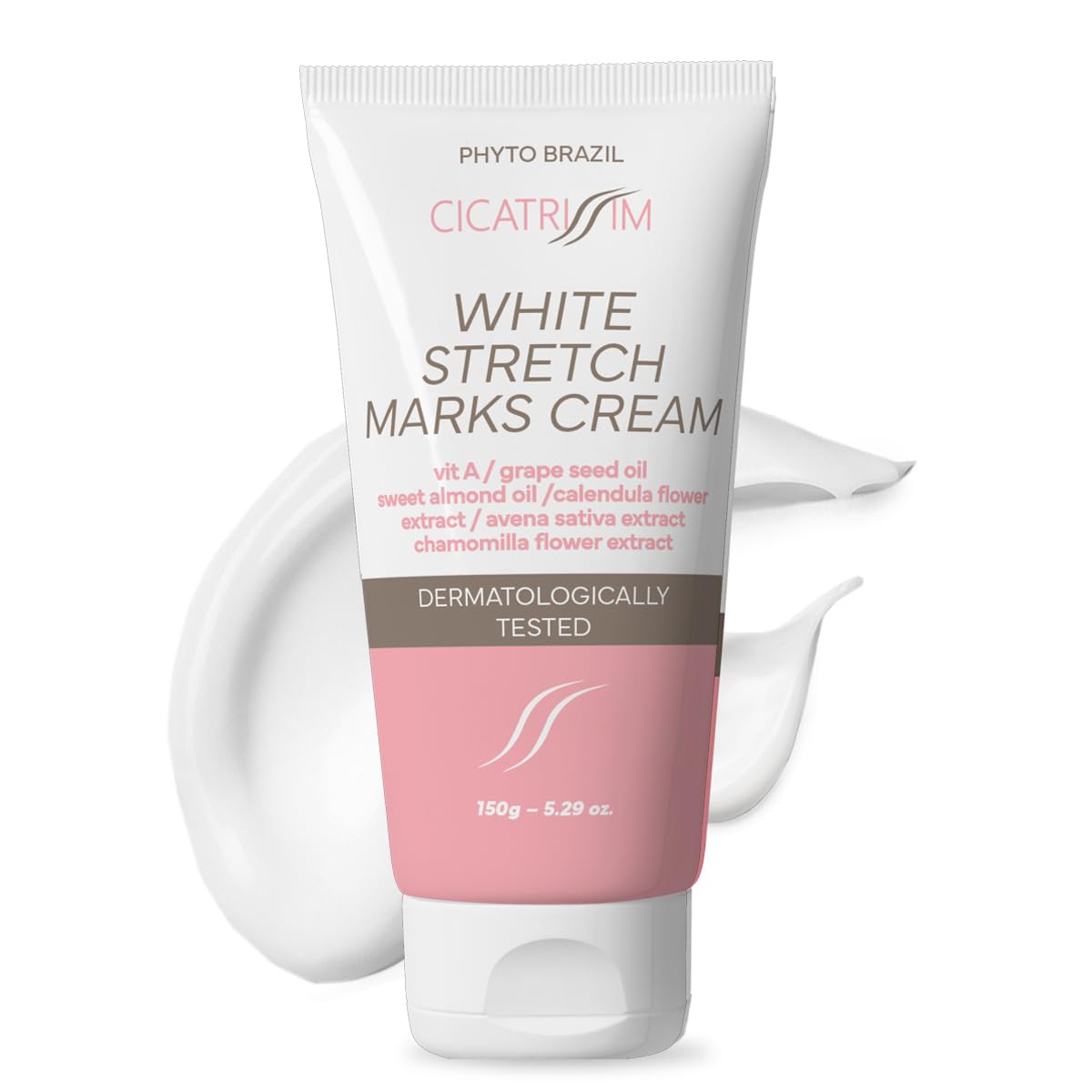 Crema de estrías dirigida Cicatrissim para estrías blancas, 5.3 onz...