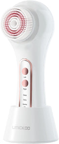UMICKOO Cepillo de limpieza facial eléctrico, depurador facial gira...