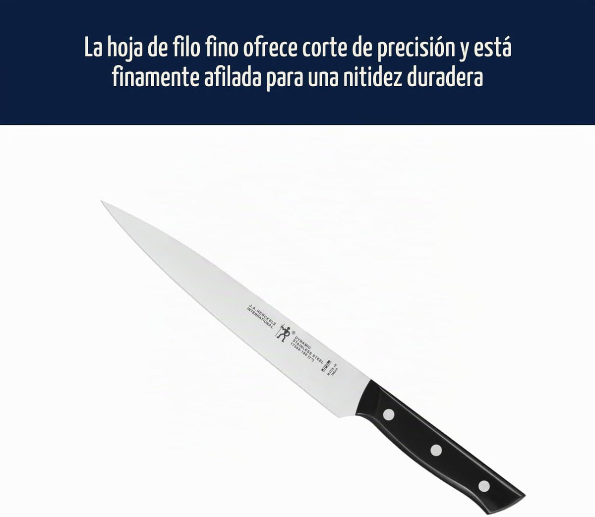 HENCKELS Dynamic Razor-Sharp - Juego de cuchillos de 15 piezas, cuc...