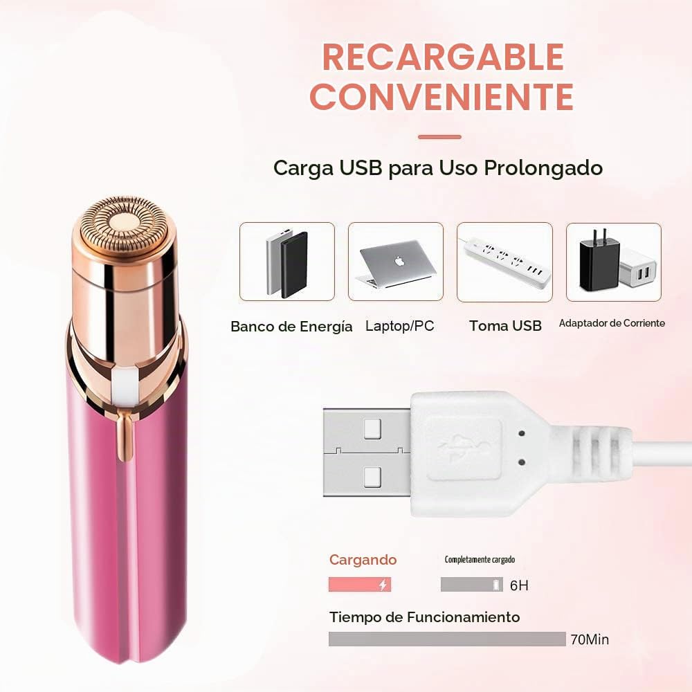 Removedor de vello facial para mujeres, como se ve en la televisión...