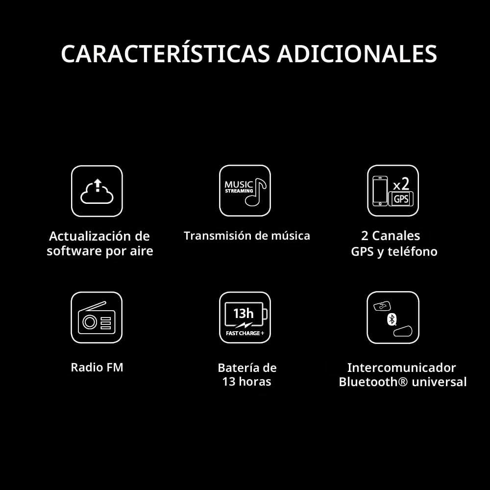 Cardo Packtalk Neo Sistema de comunicación y intercomunicador para...