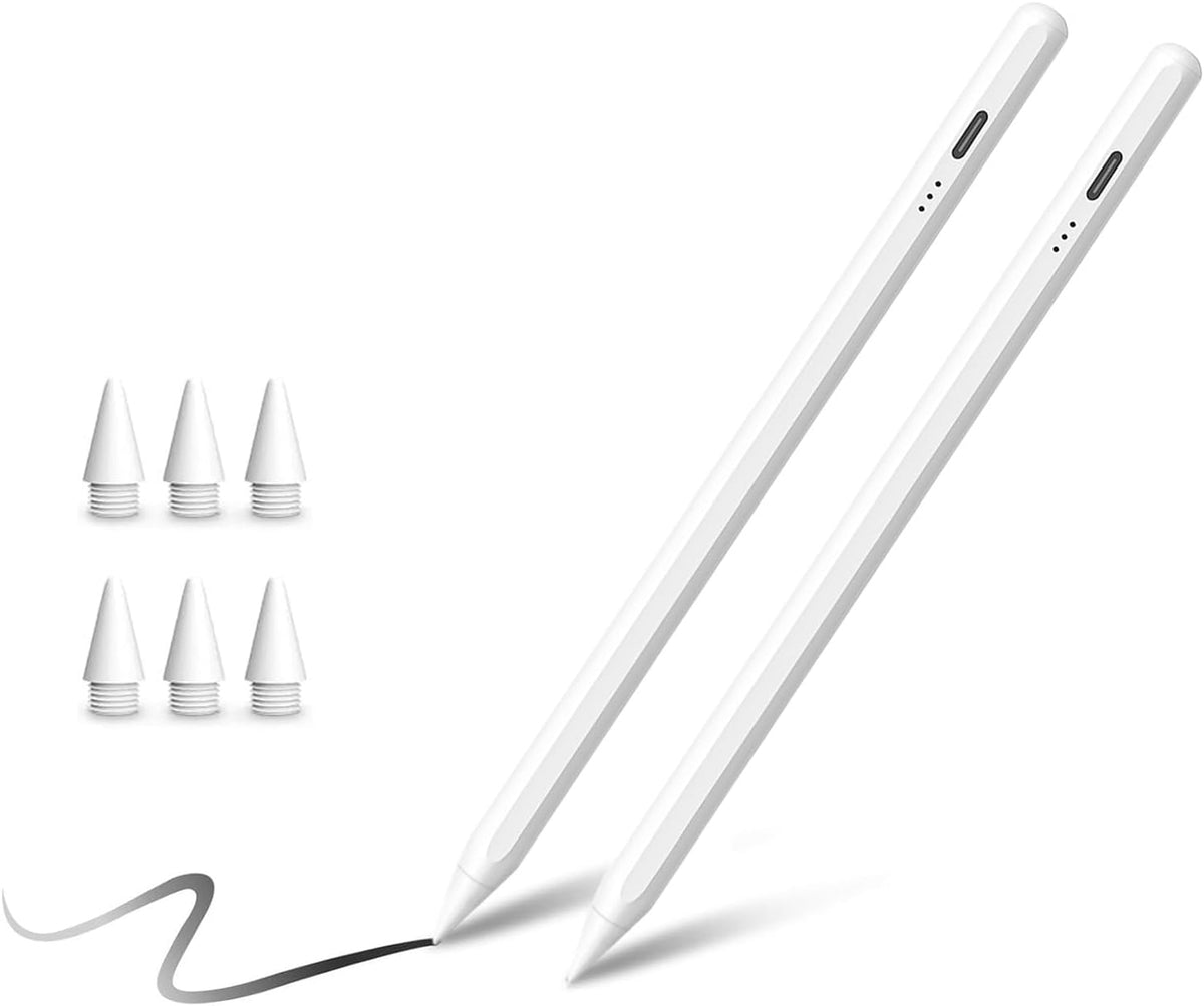 [2Pack] Lápiz capacitivo para Apple iPad (2025-2018), lápiz con sen...
