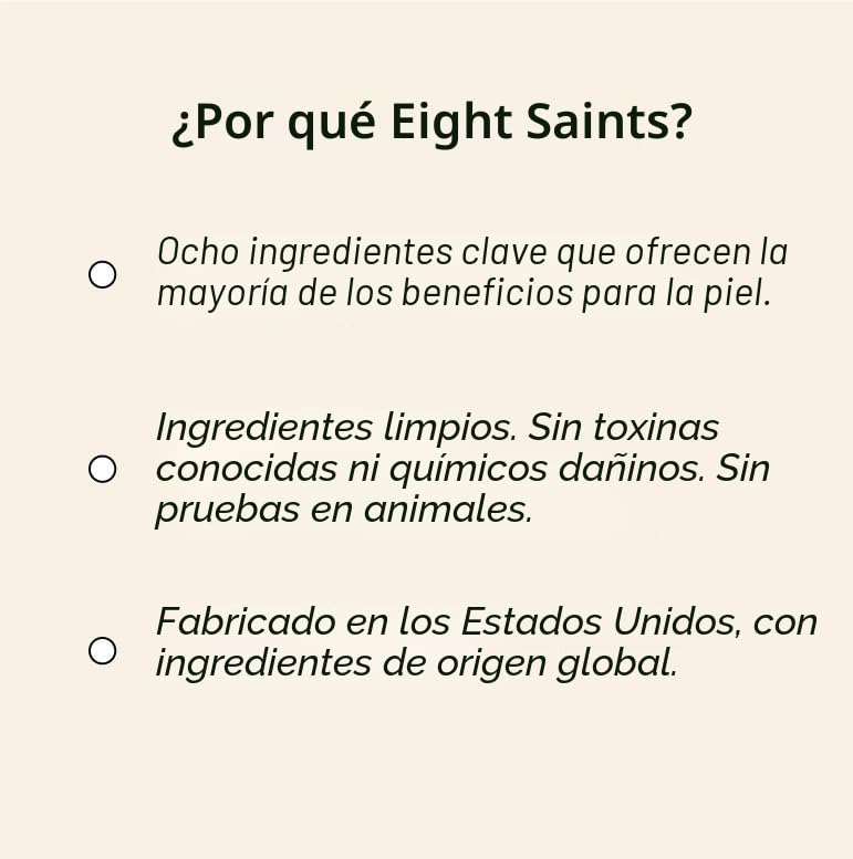 Eight Saints Retinol Skin Care Serum Tratamiento para reafirmar las...
