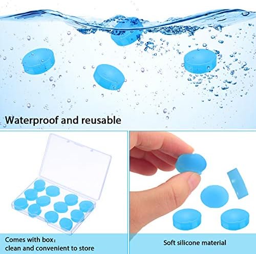 Frienda - 36 pares de tapones de silicona para los oídos para dormi...