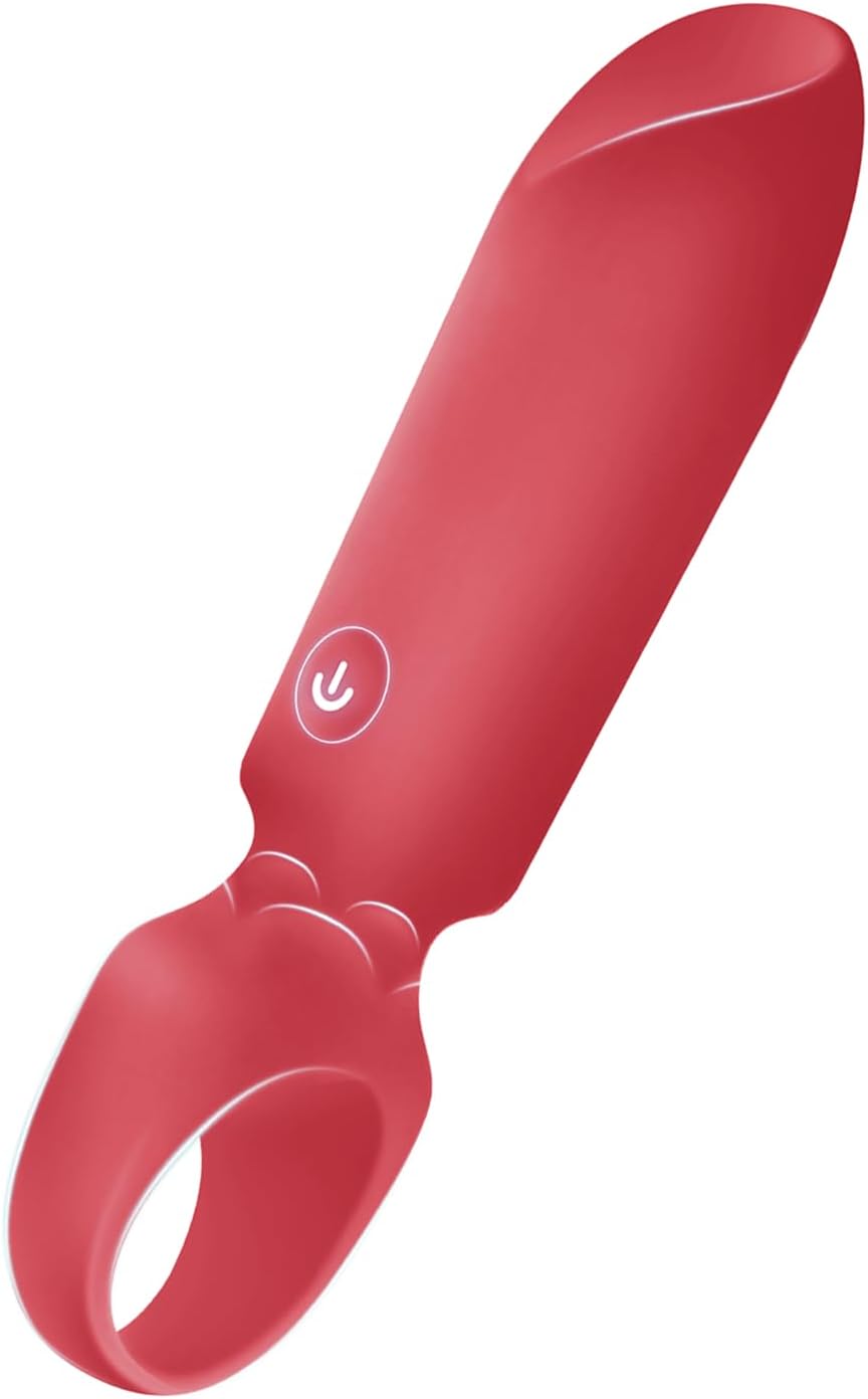 DFEUSY Vibrador propulsor en forma de boca de rosa y mini vibrador...