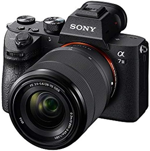 Sony Alpha a7 III - Cámara sin espejo con lente de 1.102-2.756 in,...