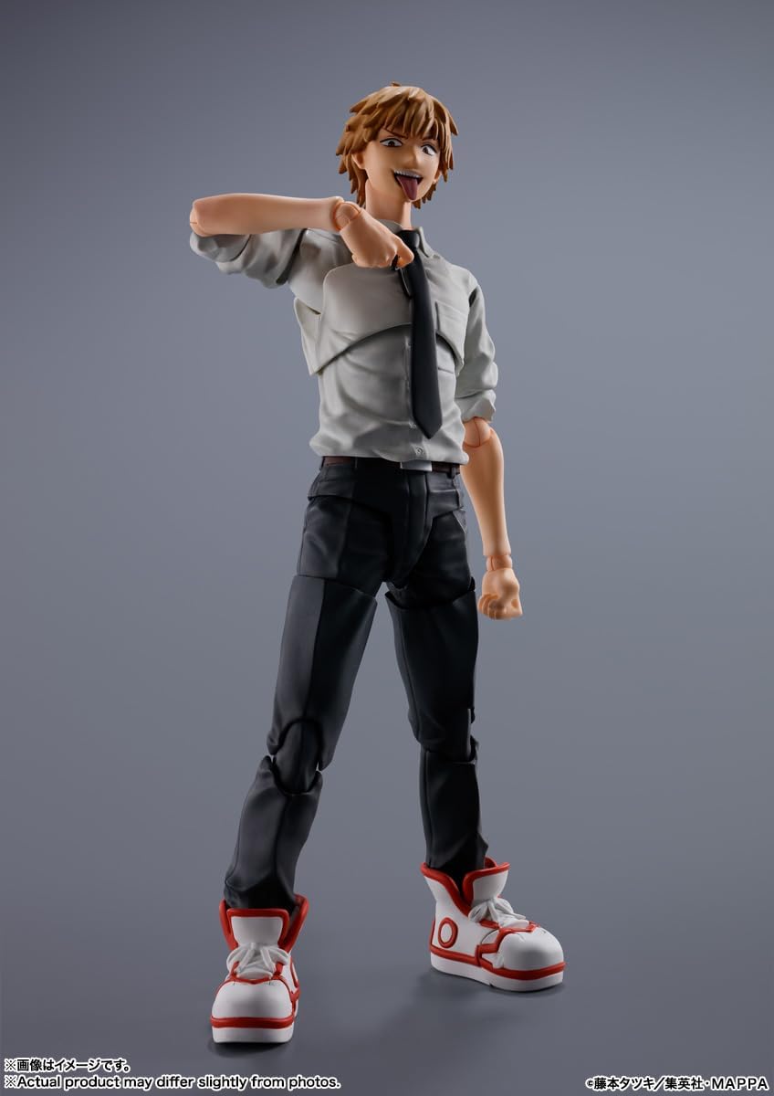 NACIONES TAMASHII - Hombre motosierra - Figura de acción Denji S.H....