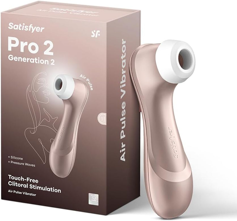 Satisfyer Pro 2 - Estimulador clitoriano por pulso de aire, succión...
