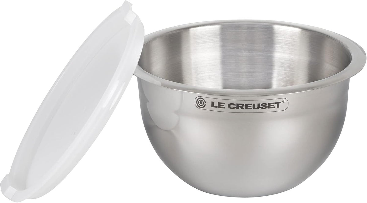 Le Creuset Juego de 3 cuencos de mezcla anidados con base de silico...