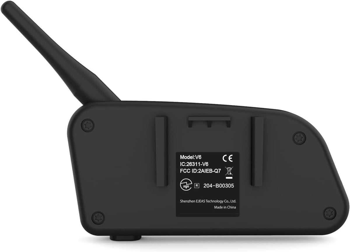 EJEAS Vnetphone V6 - Casco de motocicleta con intercomunicador Blue...
