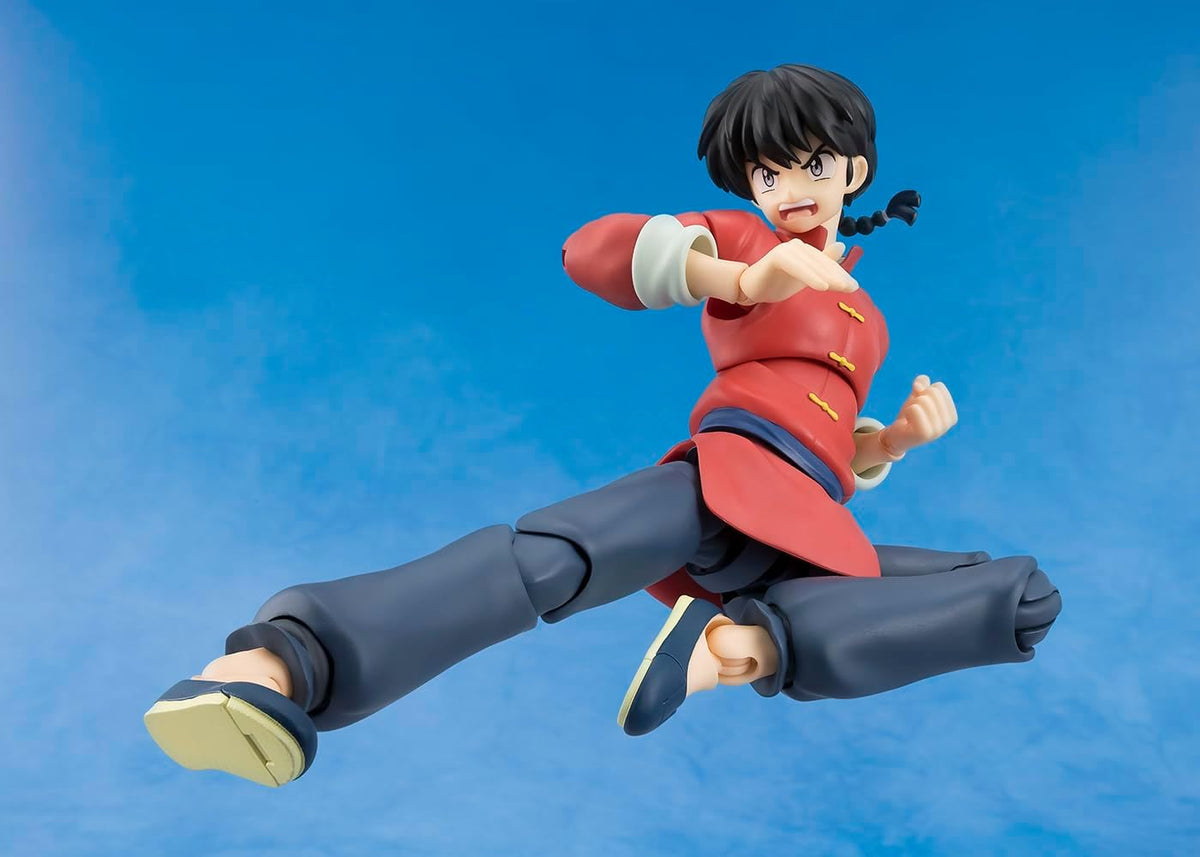 TAMASHII NATIONS - Ranma 1\/2 - Figura de acción Ranma Saotome S.H....