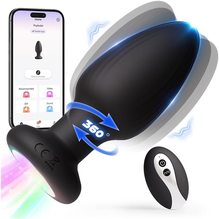 Toolprose Masajeador de próstata juguetes sexuales anales, vibrador...