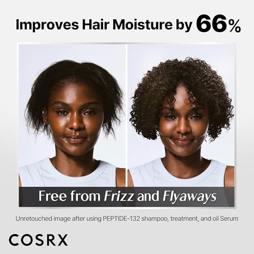 COSRX PEPTIDE 132 Champú y suero de aceite para el cabello - Champú...