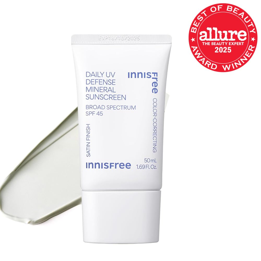 Innisfree Daily Mineral UV Defense SPF 45 | Protector solar coreano...