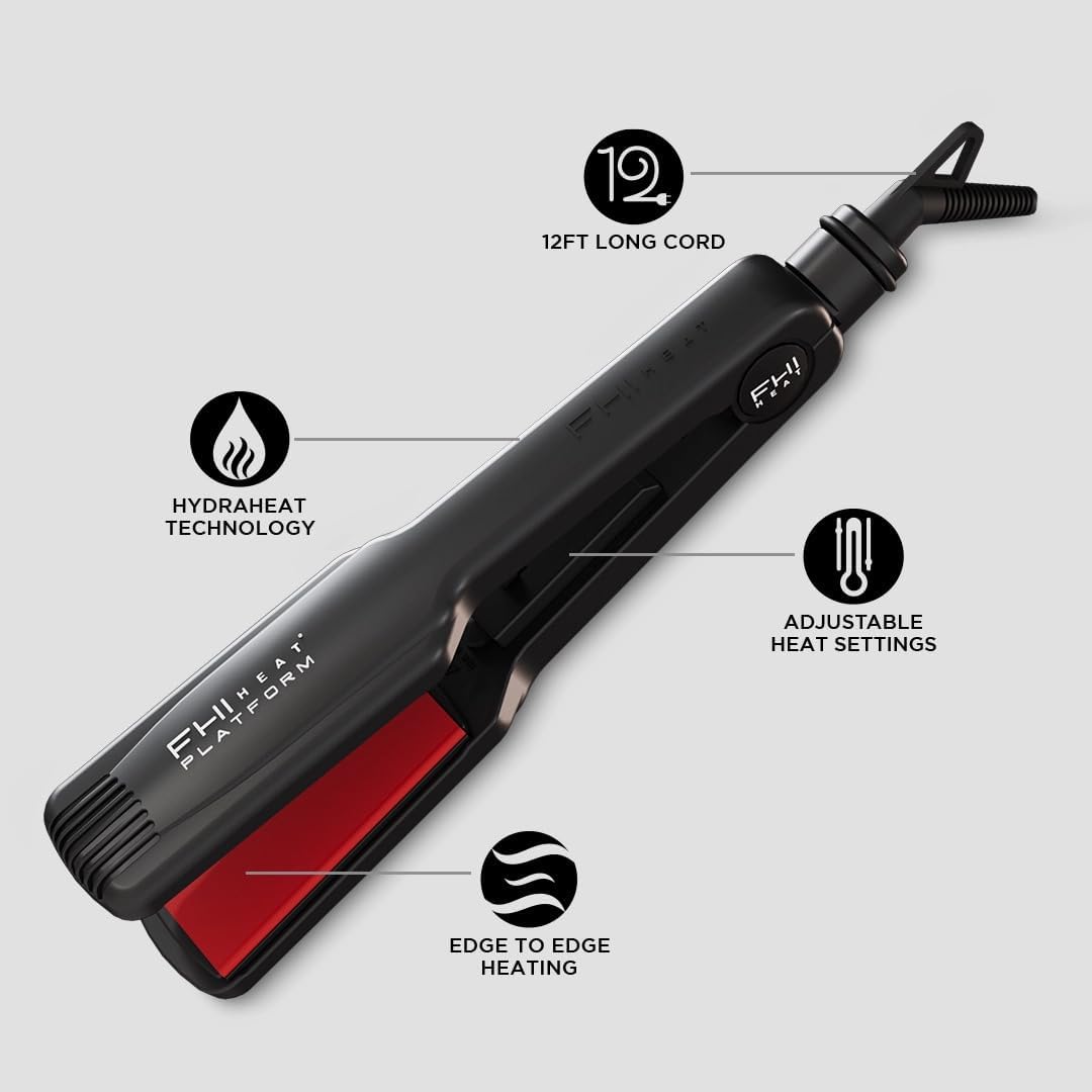 FHI Heat Platform Pro Styling Turmalina Plancha de pelo 1 y 3\/4" |...