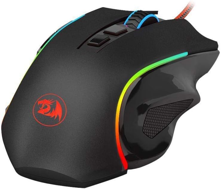 Redragon Mouse BT5.0\/3.0 &amp; 2.4G, 6 botones, 5 niveles 4000DPI,...