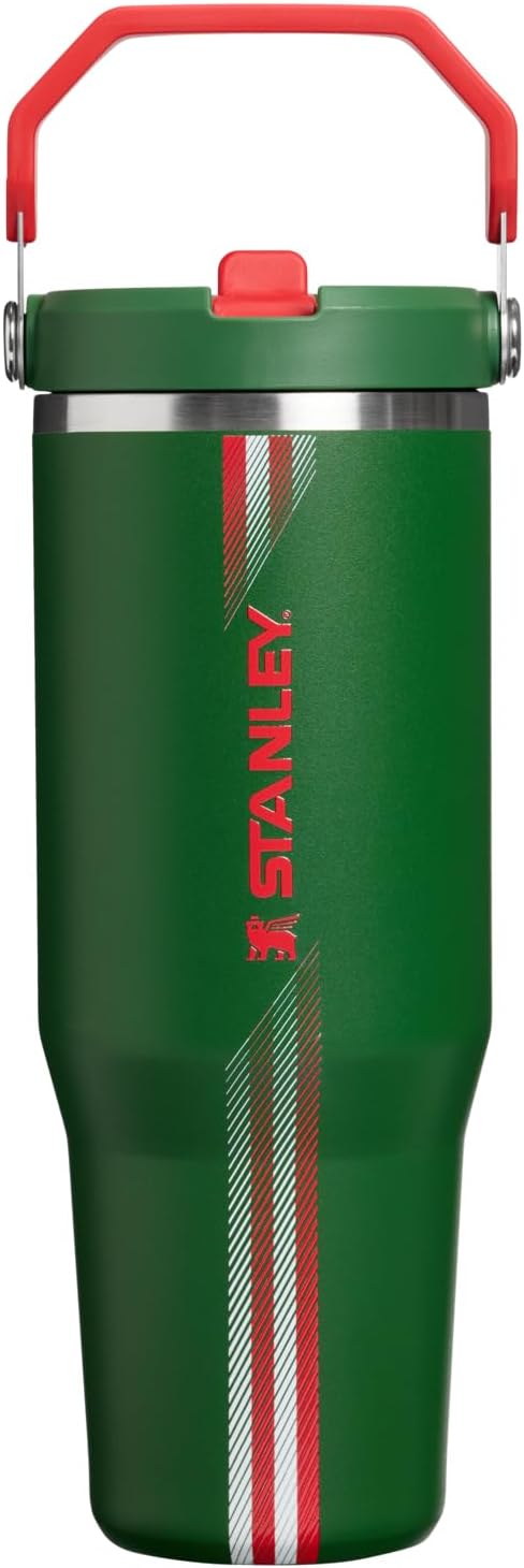 STANLEY IceFlow 2.0 - Vaso de paja con asa, 30 onzas, tapa giratori...