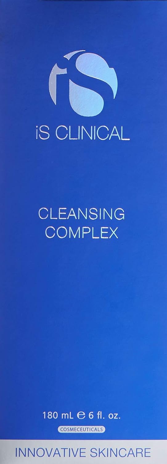 iS CLINICAL Complejo Limpiador, 3en1 Limpiador facial suave para po...