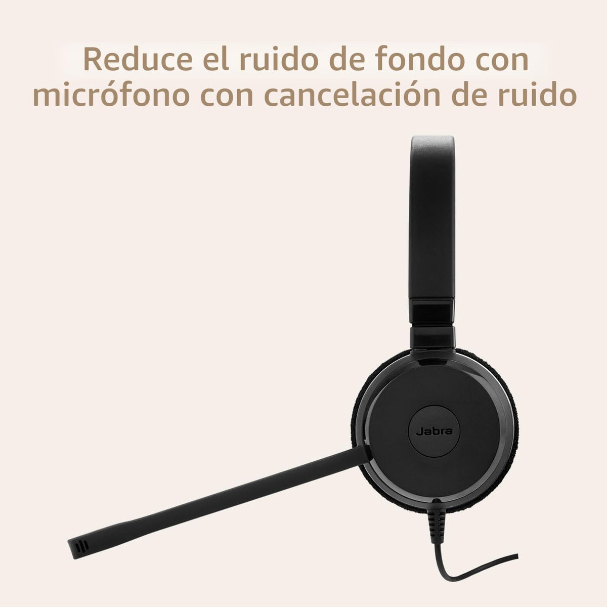 Jabra Evolve 20 (edición 2025) Auriculares USB con cable y micrófon...
