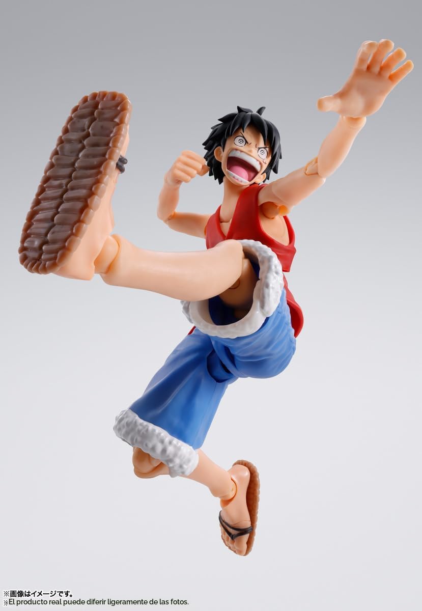 TAMASHII NATIONS - One Piece - Monkey D. Luffy -Romance Dawn- Figur...