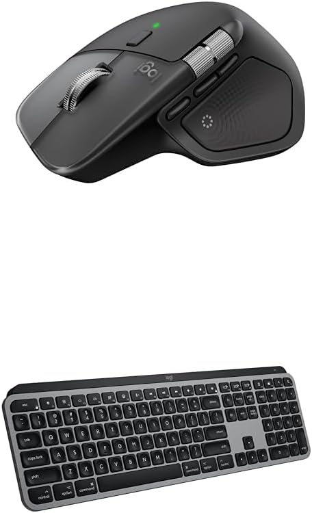 Logitech MX Master 4 para Mac - Ratón inalámbrico ergonómico Blueto...