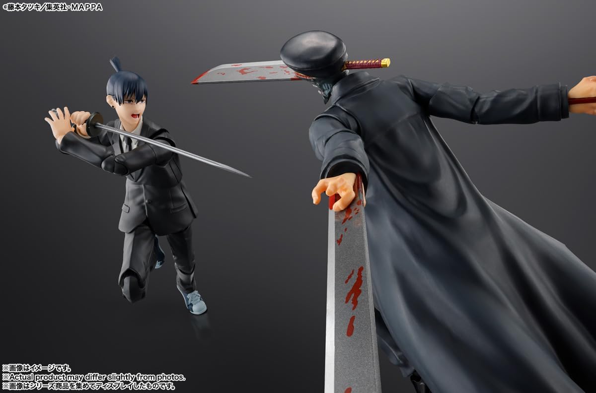 TAMASHII NATIONS - Chainsaw Man - Figura de acción AKI Hayakawa S.H...