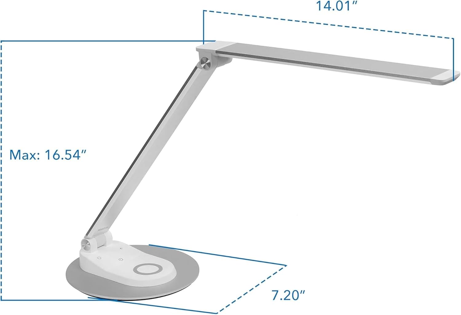 ¡Móntalo! Lámpara de escritorio LED con cargador inalámbrico y puer...