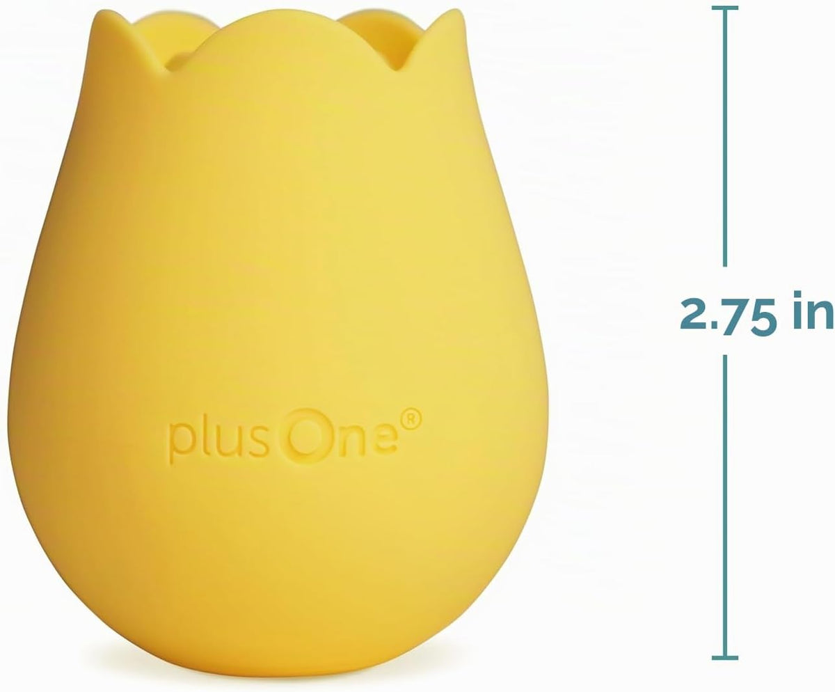 plusOne Vibrador Rose Toy para mujer, estimulador de pezón y clítor...