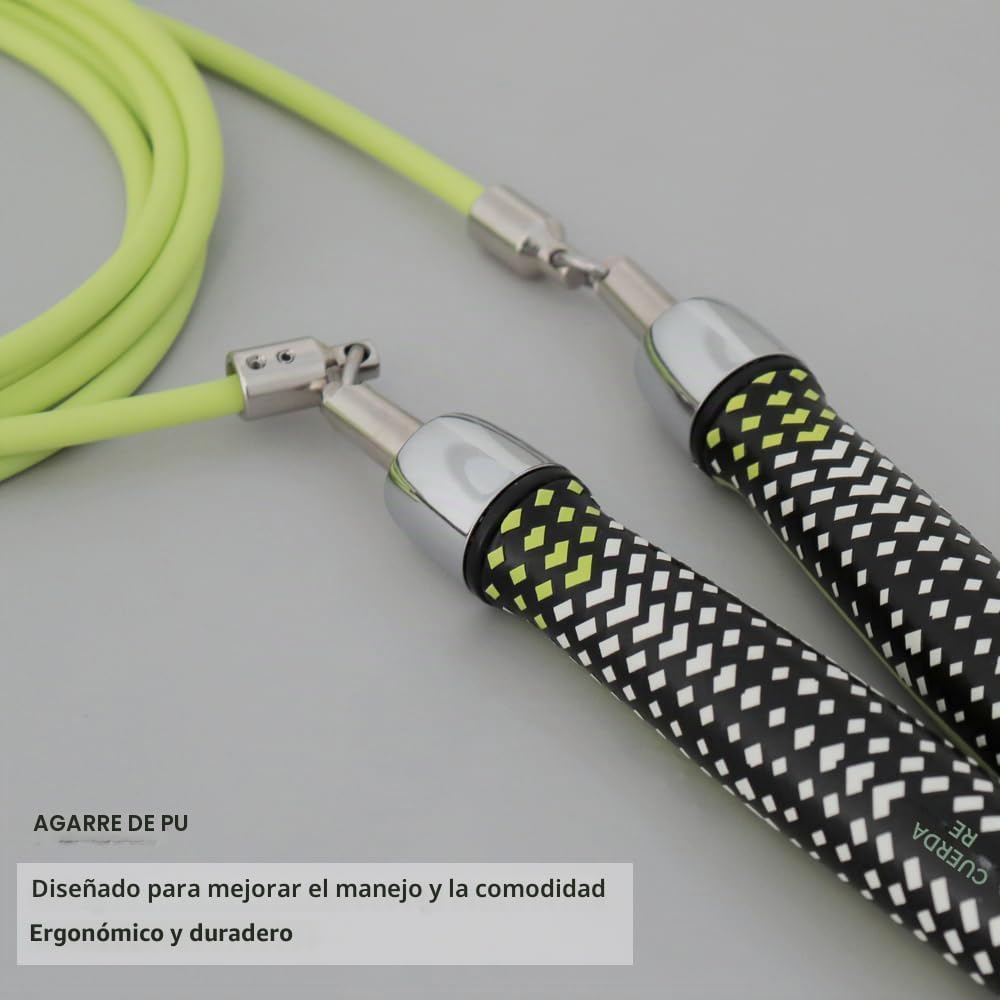 HEREROPE 1\/4LB Cuerda de saltar con peso para velocidad, cardio, b...