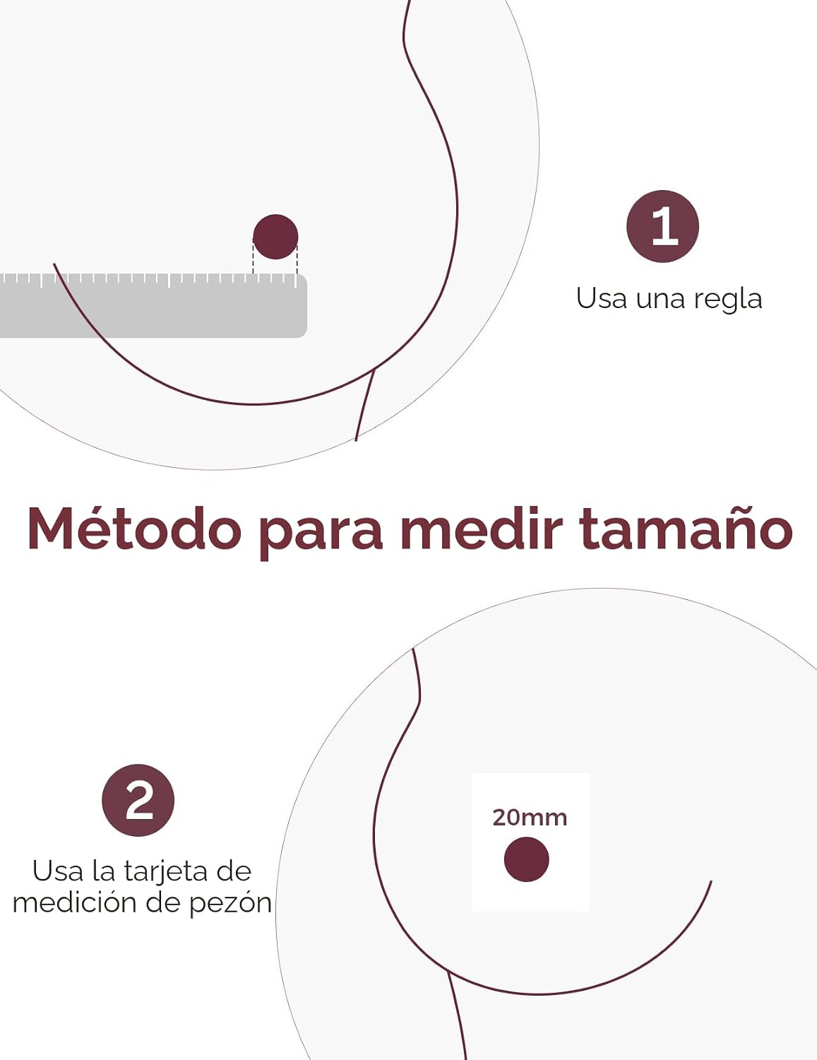 Momcozy M5| M6| M9 Accesorios de repuesto originales, insertos 0.82...