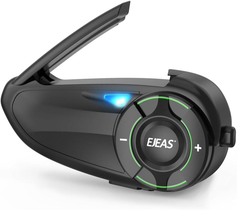 EJEAS Q8 Malla Bluetooth Casco Intercomunicador Auriculares 1 Pack...