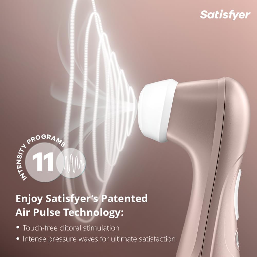 Satisfyer Pro 2 - Estimulador clitoriano por pulso de aire, succión...