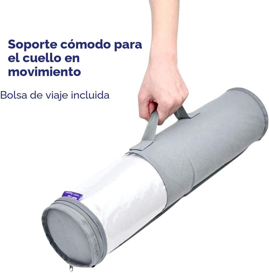 C CUSHION LAB Almohada Cilíndrica para Alivio del Cuello - Espuma V...