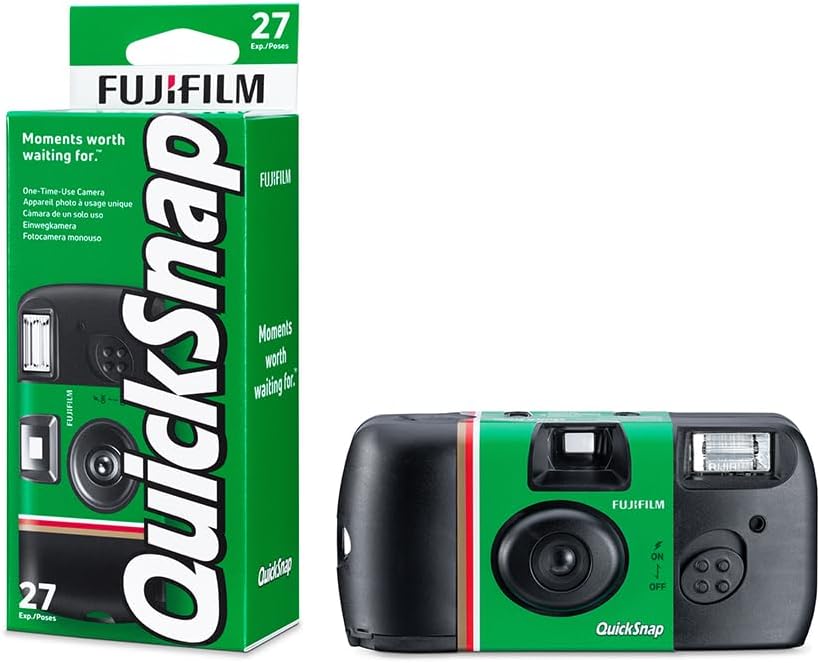 Cámara de un solo uso Fujifilm QuickSnap Flash 400 - 27 exposicione...