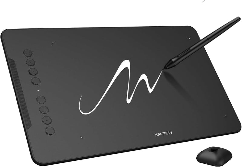 XPPen - Tableta de dibujo Deco 01 V3 actualizada, 16384 niveles de...