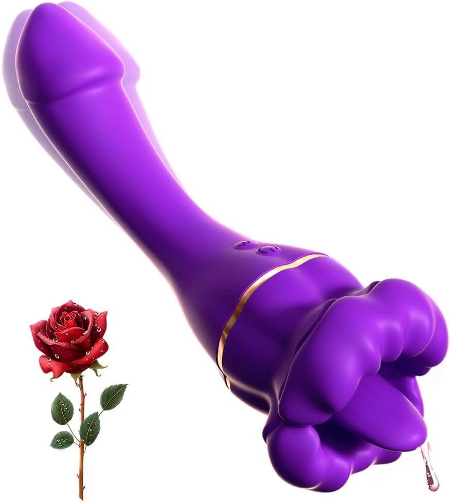 Vibrador de punto G, vibrador de empuje con 8 modos de vibración, e...