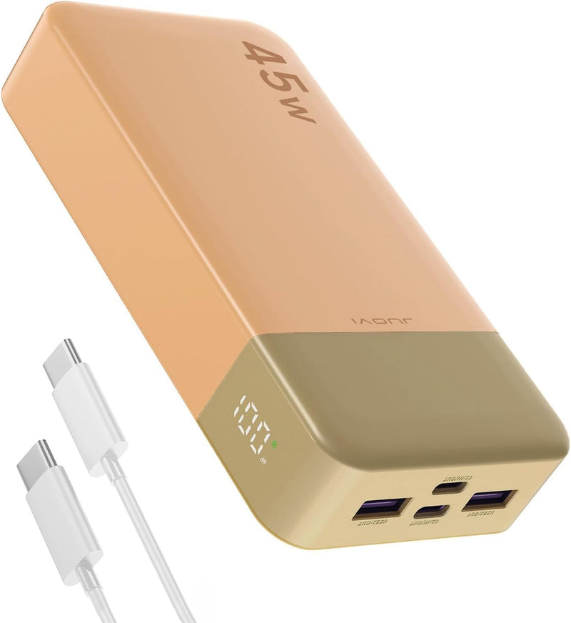Cargador portátil JUOVI Power Bank 45W 20000mAh | PD QC carga rápid...