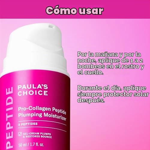 Paula's Choice - Crema hidratante péptida y suero facial de nia...