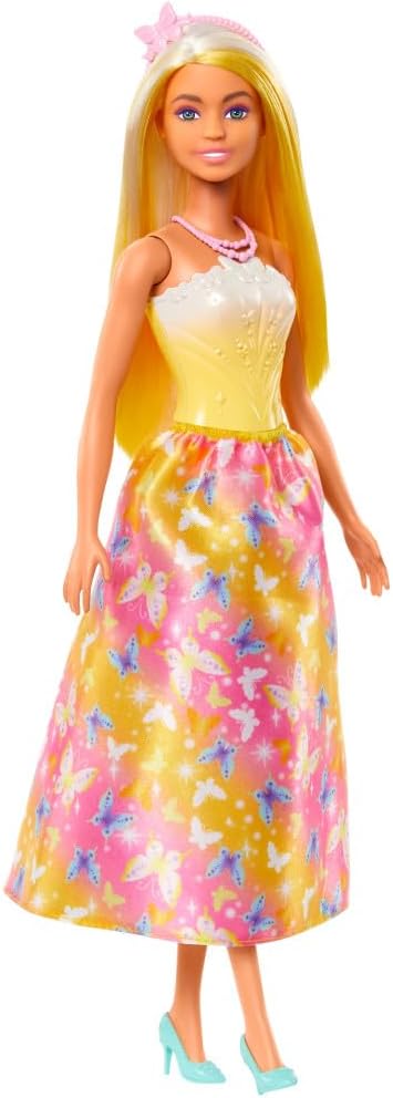 Muñeca Barbie Royal con cabello de fantasía con reflejos brillantes...