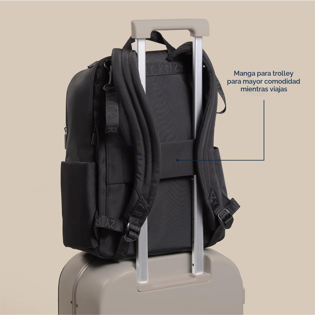 Itzy Ritzy Mochila para Pañales Utilitaria \u2013 Cuenta con 17 Bol...