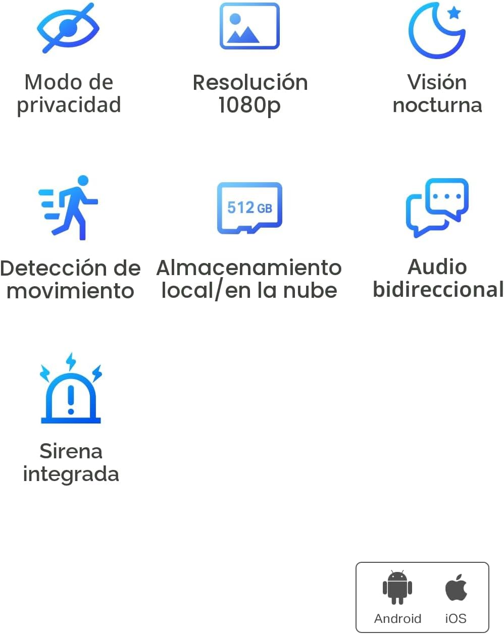 TP-Link Tapo - Cámara de seguridad interior de 1080P para monitor d...