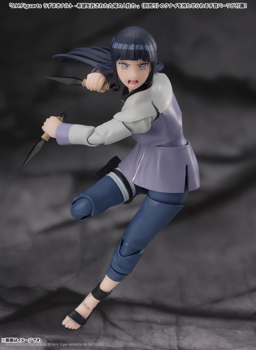 TAMASHII NATIONS - Naruto - Hinata Hyuga -Virtuous Byakugan- S.H.Fi...